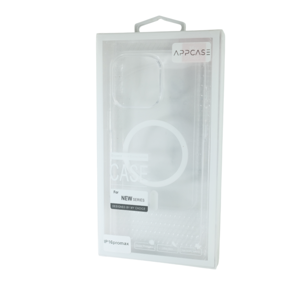 Калъф AppCase Crystal Transparent Magsafe IPhone 16 Pro Max