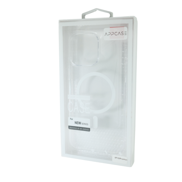 Калъф AppCase Crystal Transparent Magsafe IPhone 15 Pro Max