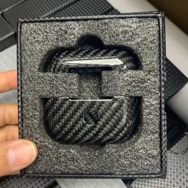 Калъф AppCase за Airpods Pro 2 Carbon - Image 3