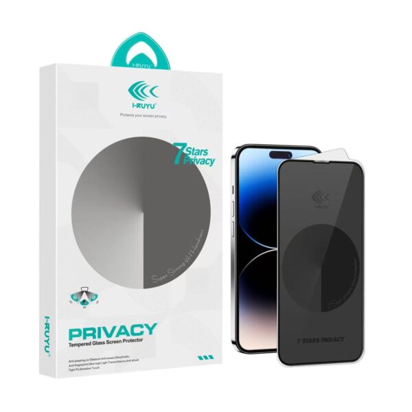 Стъклен протектор I-RUYU 7Stars Privacy IPhone 14 Pro