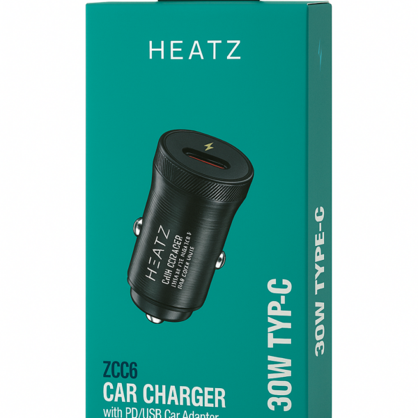 Зарядно за кола Heatz 30W Gold (USB-C)