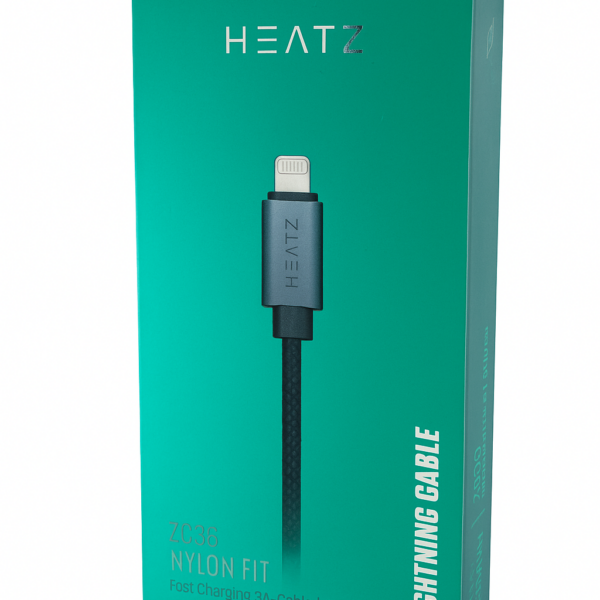 Кабел Heatz Speed Line USB to Lightning 2.4A (2m)