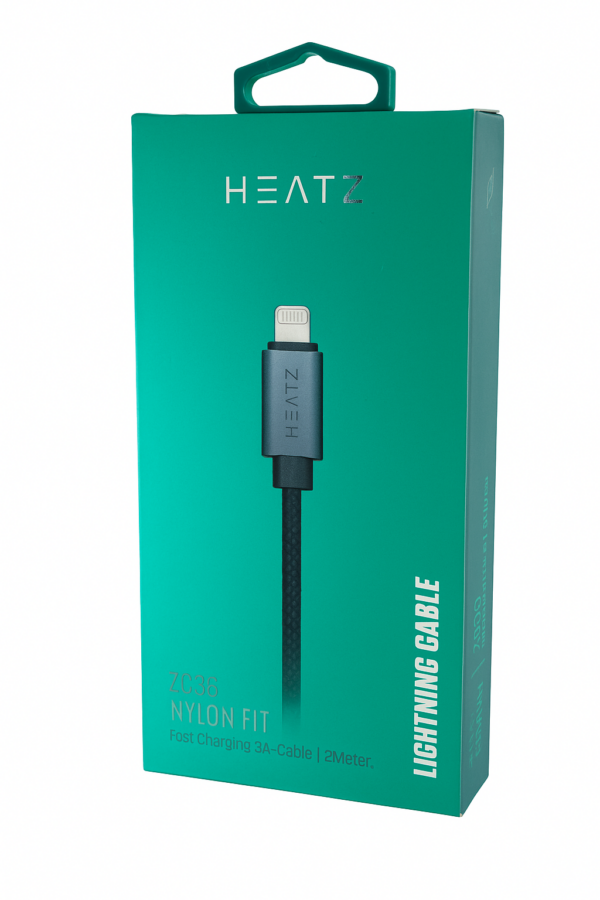 Кабел Heatz Speed Line USB to Lightning 2.4A (2m)
