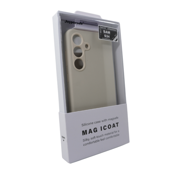 Калъф Full Silicone Cover White Samsung Galaxy S24