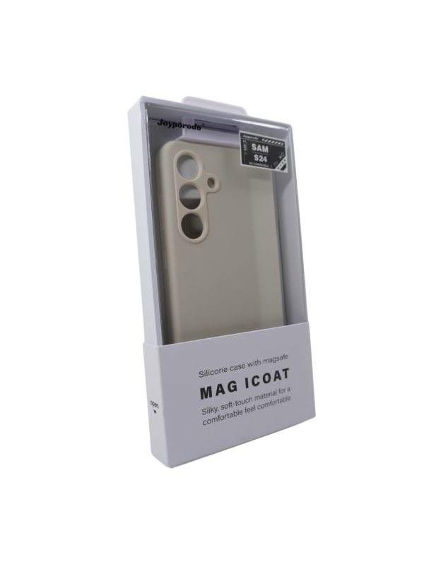 Калъф Full Silicone Cover White Samsung Galaxy S24