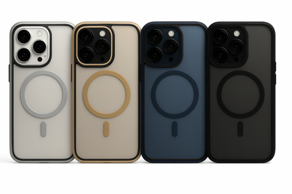 Калъф Blur Case with Magnetic Ring Black iPhone 14 Pro - Image 2