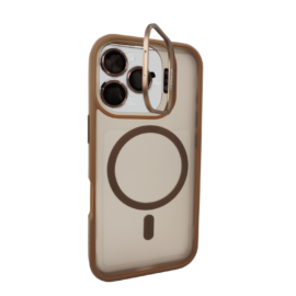 Калъф с поставка Force with Magnetic Ring Desert iPhone 16 Pro Max