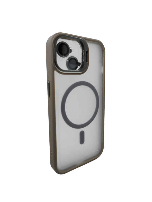 Калъф с поставка Force with Magnetic Ring Natural iPhone 16 Pro Max - Image 4