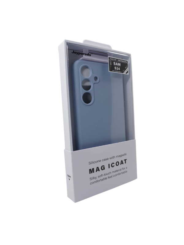 Калъф Full Silicone Cover Blue Samsung Galaxy S24