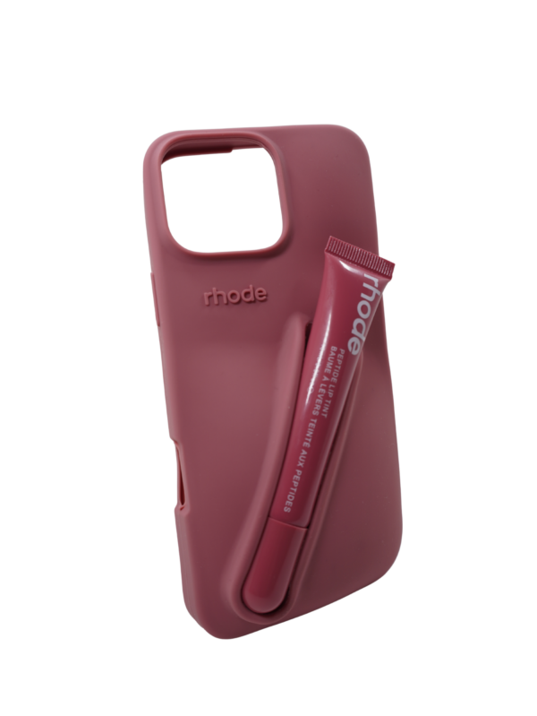 Силиконов калъф за телефон с червило Rhode 14/15 Pro Max Salty Tan - Image 4