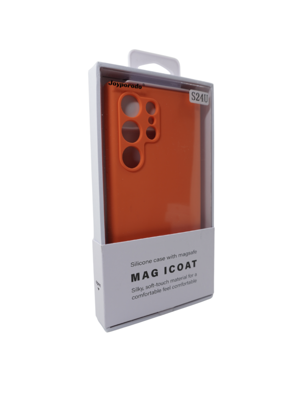Калъф Full Silicone Cover Orange Samsung Galaxy S24 Ultra