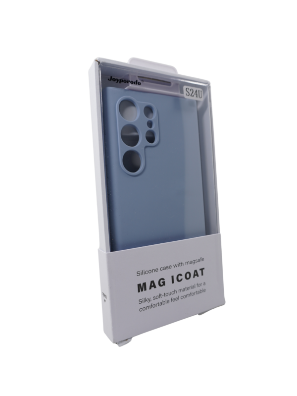 Калъф Full Silicone Cover Blue Samsung Galaxy S24 Ultra