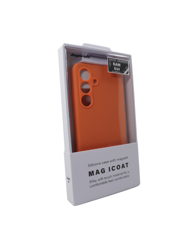Калъф Full Silicone Cover Orange Samsung Galaxy S24