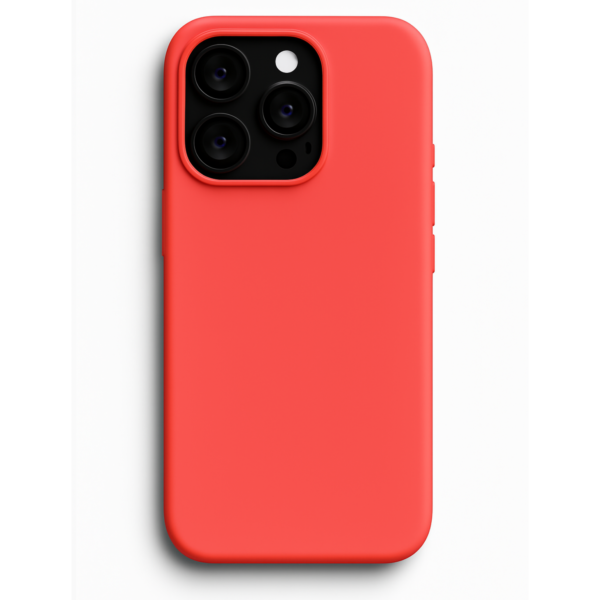 Калъф Silicone Case Peach IPhone 15 Pro Max