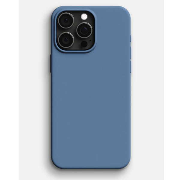 Калъф Silicone Case Blue IPhone 16 Pro
