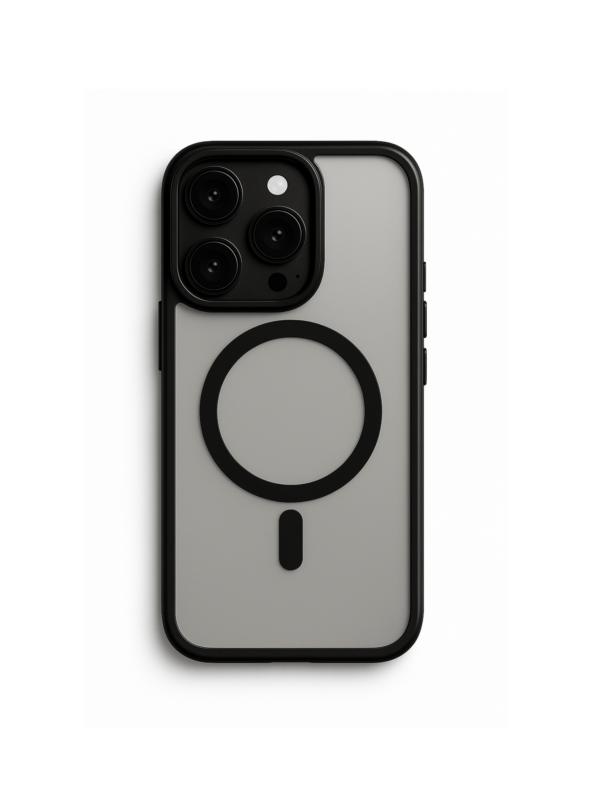 Калъф Blur Case with Magnetic Ring Black iPhone 14 Pro