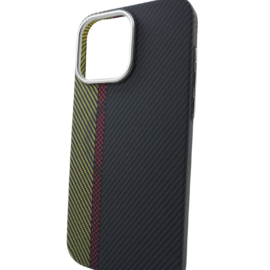 КалъфCarbon 3 colors with Magnetic Ring iPhone 16 Pro Max