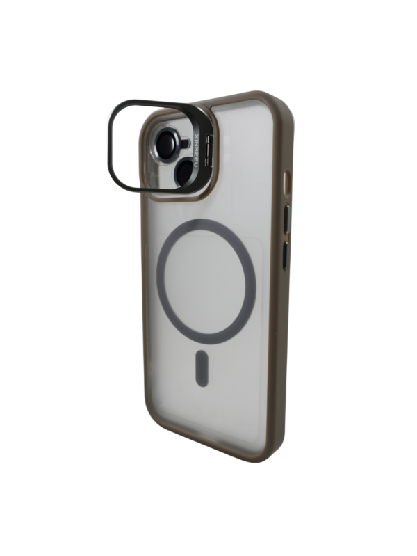 Калъф с поставка Force with Magnetic Ring Natural iPhone 16 Pro Max - Image 3