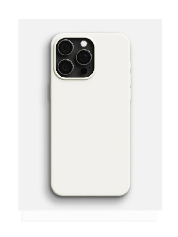 Калъф Silicone Case White IPhone 16