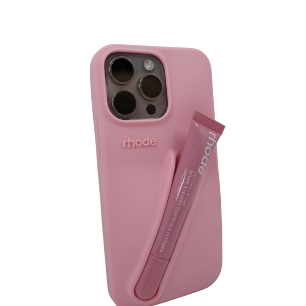 Силиконов калъф за телефон с червило Rhode 14/15 Pro Max Ribbon