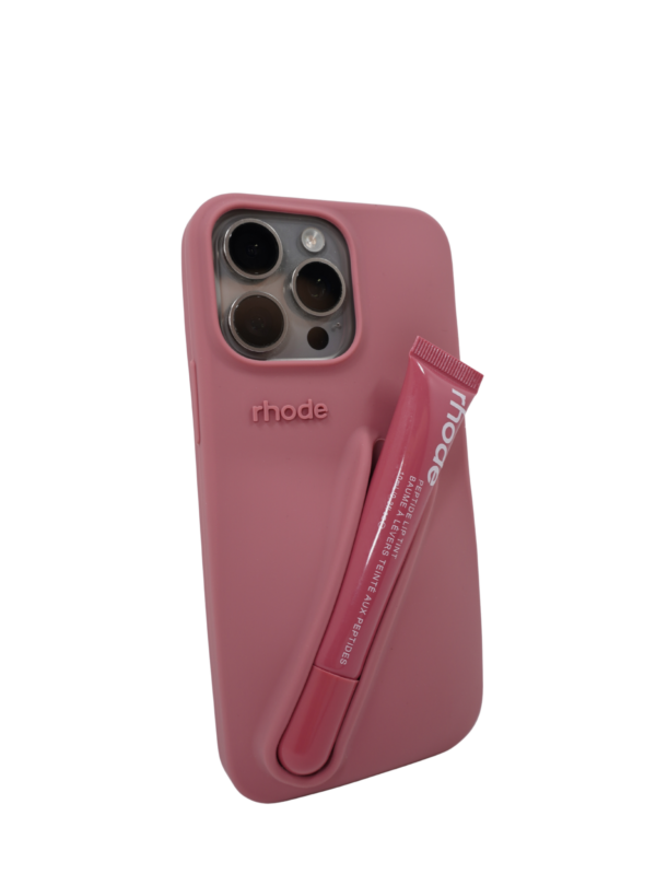 Силиконов калъф за телефон с червило Rhode 14/15 Pro Max Salty Tan - Image 2