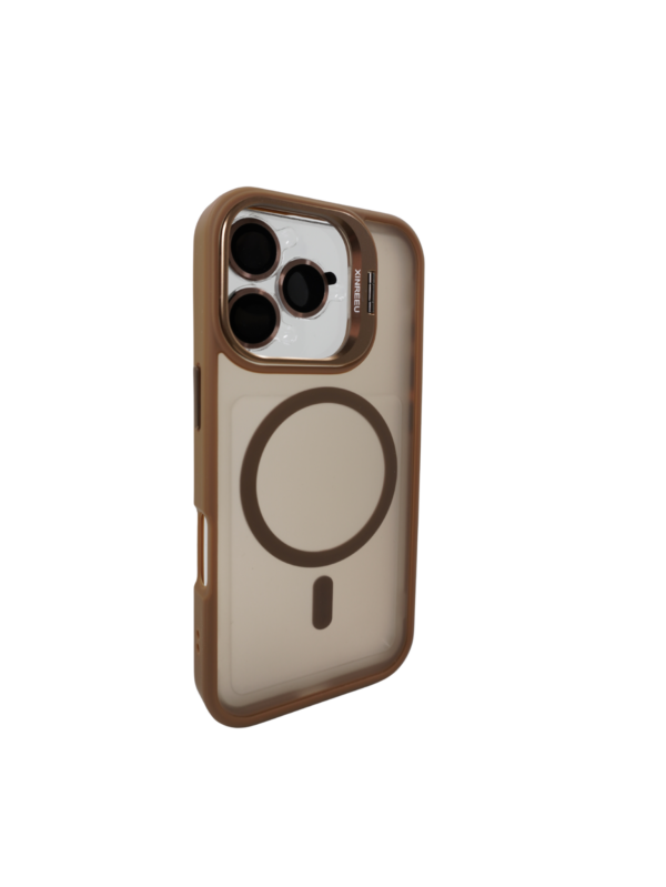 Калъф с поставка Force with Magnetic Ring Desert iPhone 16 Pro Max
