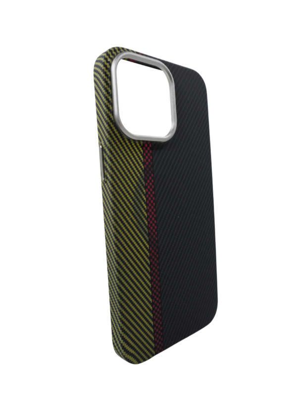 КалъфCarbon 3 colors with Magnetic Ring iPhone 16 Pro Max - Image 2