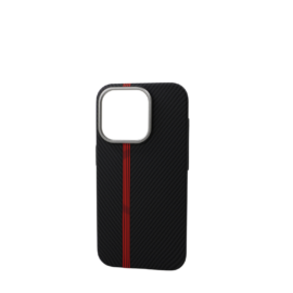 КалъфCarbon Black with Magnetic Ring iPhone 16 Pro