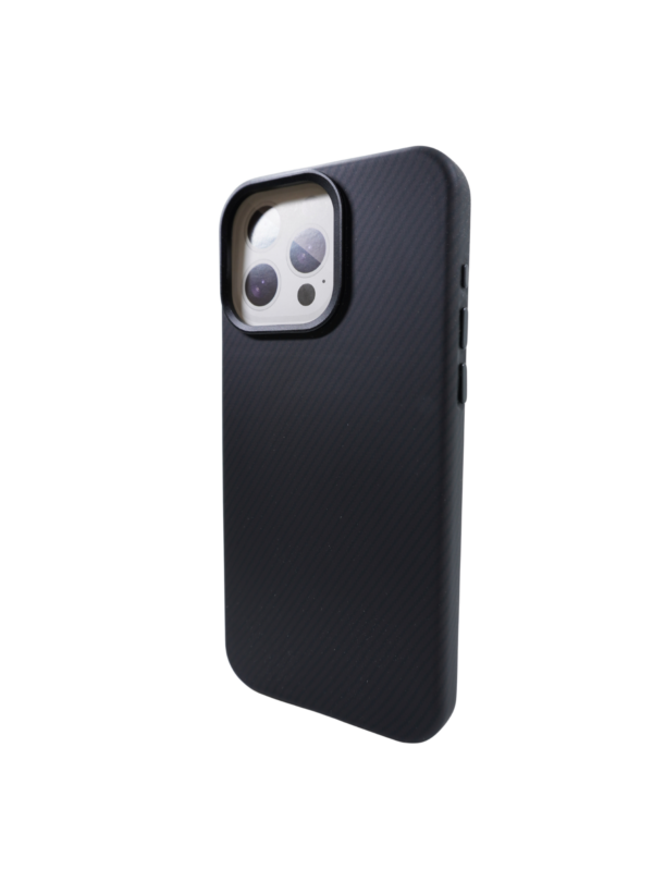 Калъф Carbon with Magnetic Ring iPhone 15 Pro Max