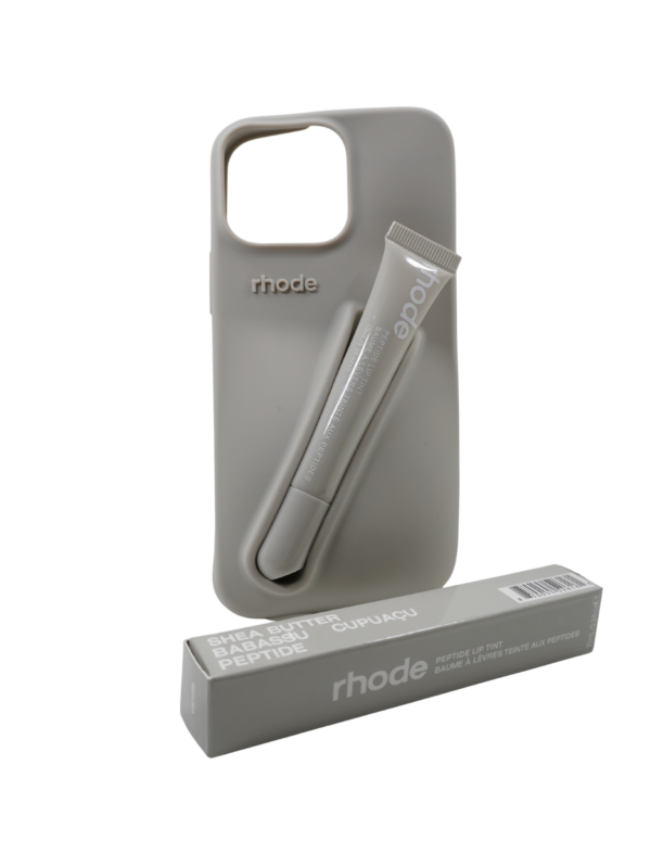 Силиконов калъф за телефон с червило Rhode 14/15 Pro Max Vanille - Image 2