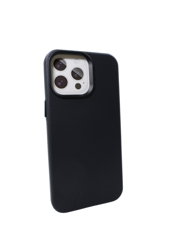 Калъф Carbon with Magnetic Ring iPhone 15 Pro Max - Image 2