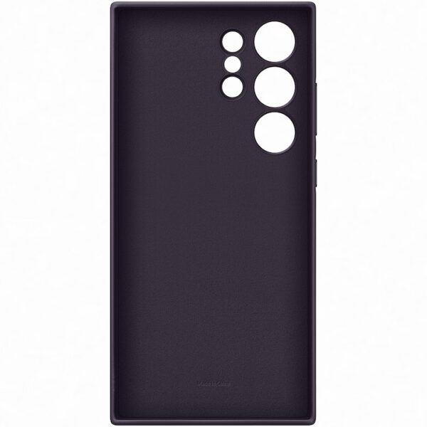 Калъф Samsung Leather Cover за Samsung Galaxy S24 Ultra Тъмно лилав - Image 3