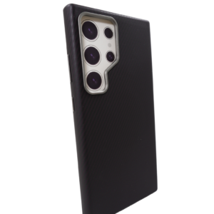 КалъфCarbon with Magnetic Ring Samsung Galaxy S24 ultra