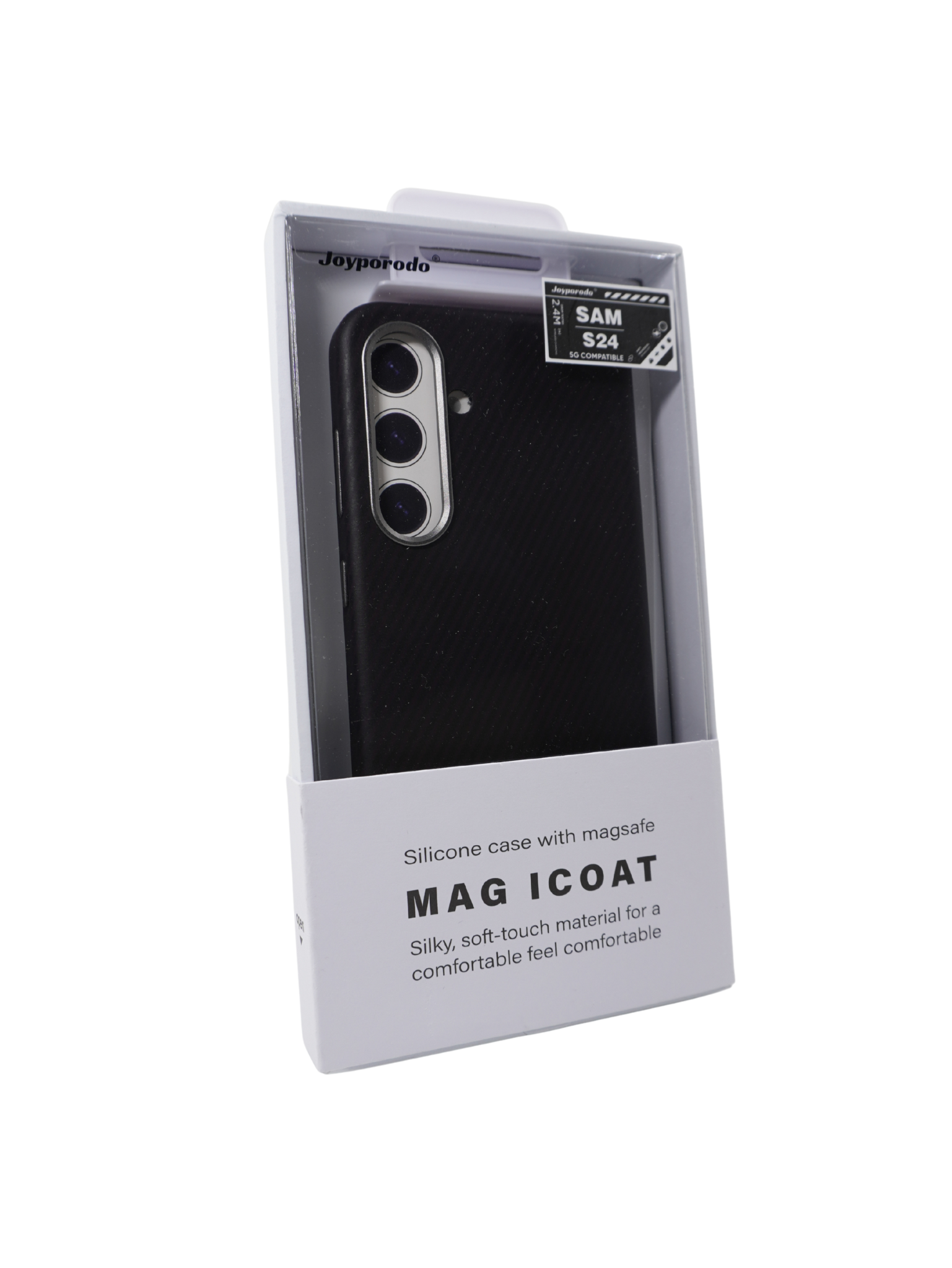 КалъфCarbon with Magnetic Ring Samsung Galaxy S24