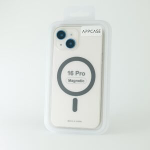 Калъф AppCase Matte Gray Transparent Magsafe IPhone 16 Pro