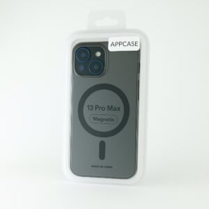 Калъф AppCase Matte Black Transparent Magsafe IPhone 13 Pro Max