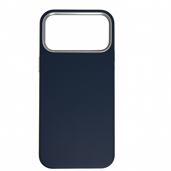 Калъф AppCase Leather Blue Magsafe IPhone 17 Pro Max