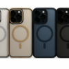 Калъф Blur Case with Magnetic Ring Blue iPhone 16 Pro