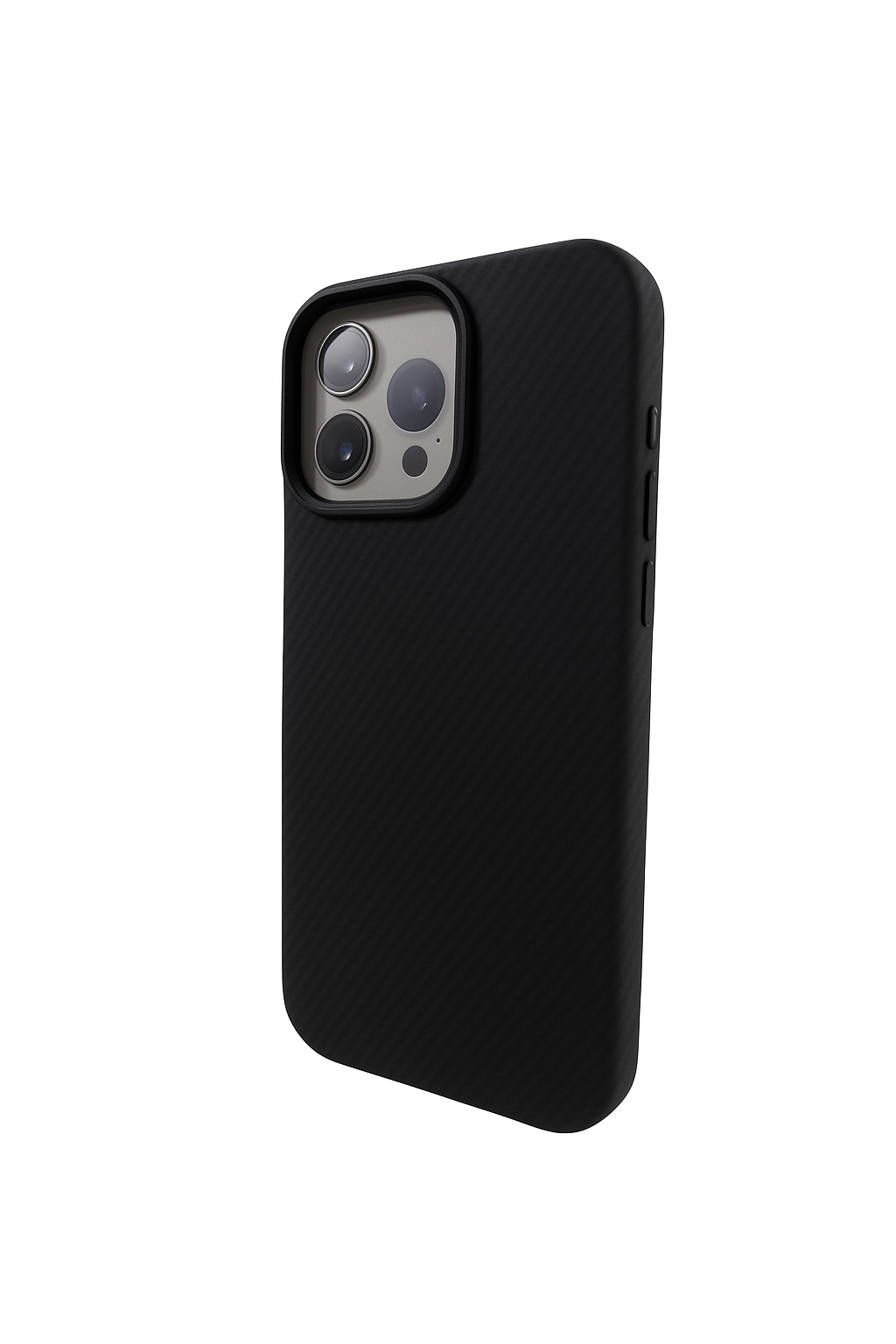 Калъф Carbon with Magnetic Ring iPhone 15 Pro