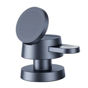 Безжично зарядно AppCase Optimus 3in1 + lamp 15W MagSafe