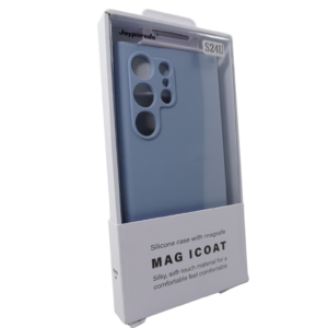 Калъф Full Silicone Cover Blue Samsung Galaxy S24 Ultra