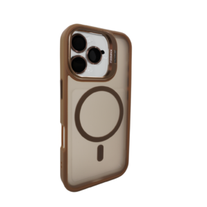 Калъф с поставка Force with Magnetic Ring Desert iPhone 16 Pro