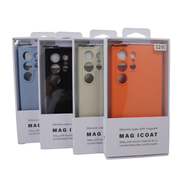 Калъф Full Silicone Cover Black Samsung Galaxy S24 Ultra