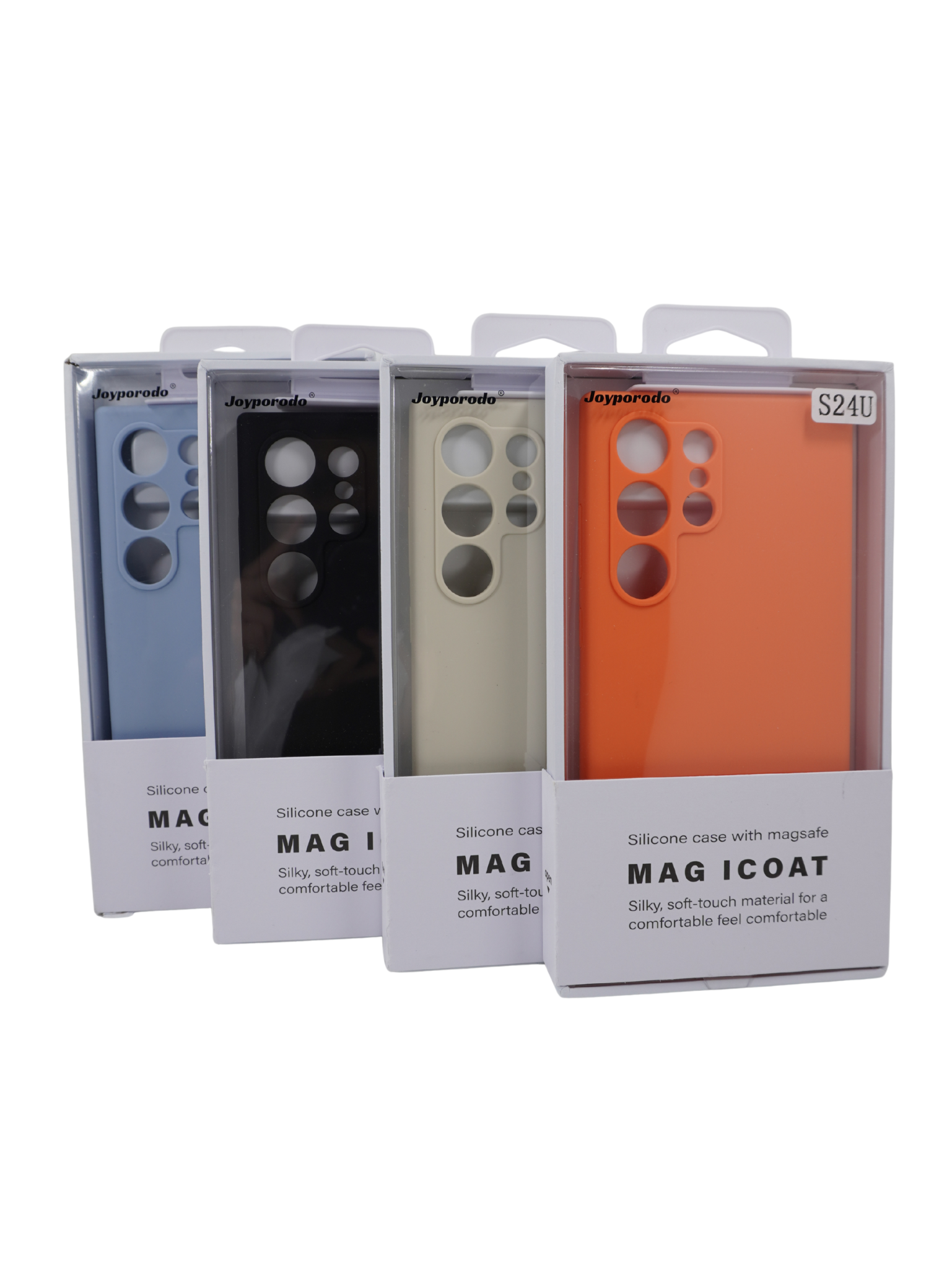 Калъф Full Silicone Cover White Samsung Galaxy S24 Ultra - Image 2