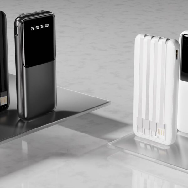 Power Bank Ven-Dens EnergyPulse 10000mAh Бял Power Bank