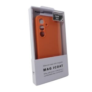 Калъф Full Silicone Cover Orange Samsung Galaxy S24