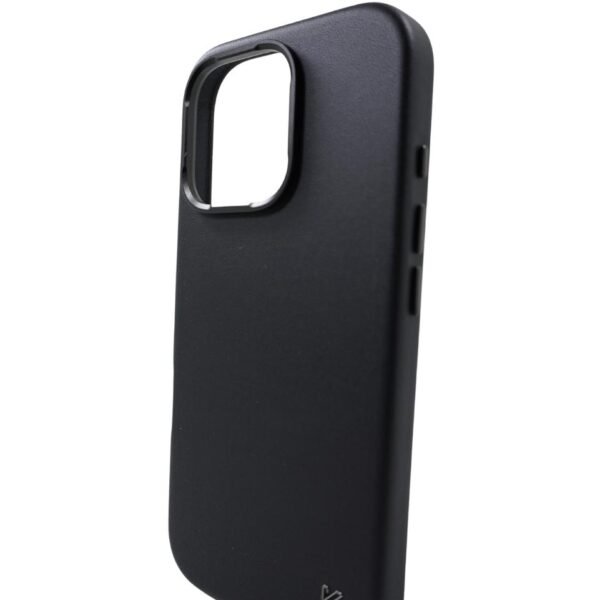 Калъф Leather with Magnetic Ring iPhone 15 Pro