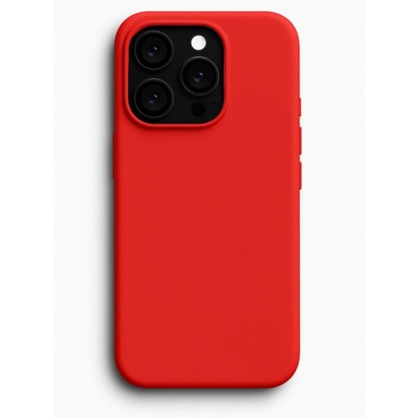 Калъф Silicone Case Red IPhone 15