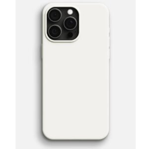 Калъф Silicone Case White IPhone 16 Pro Max