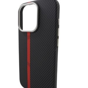 КалъфCarbon Black with Magnetic Ring iPhone 15 Pro Max